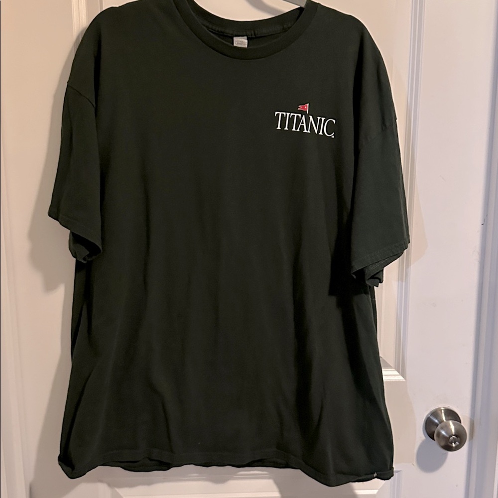Dark Green Graphic Tee